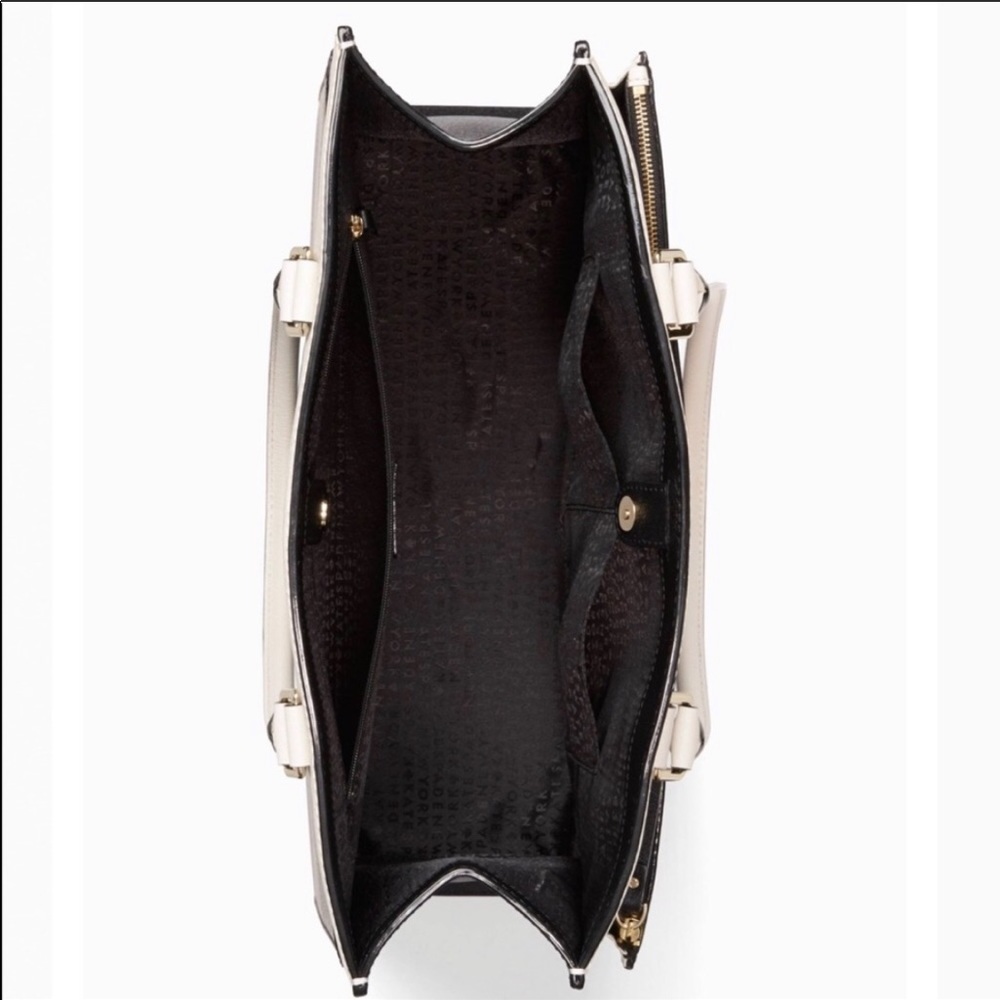 Kate Spade Grove Street Maeve Black and White Bag - Picture 3 of 6